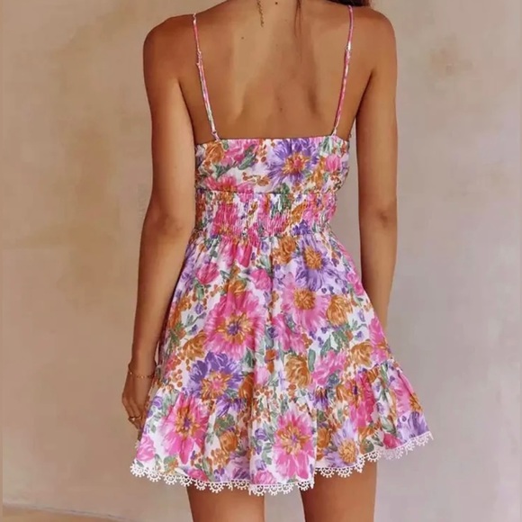 Spring floral dress - Picture 2 of 2